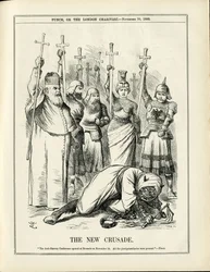 Illustration von John Tenniel (1820-1914) in Punch