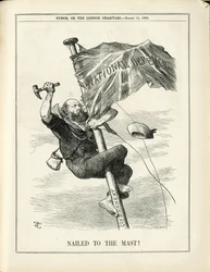 Illustration von John Tenniel (1820-1914) in Punch