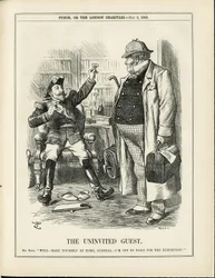 Illustration von John Tenniel (1820-1914) in Punch