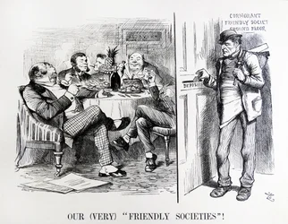 John Tenniel Karikatur mit dem Titel 
