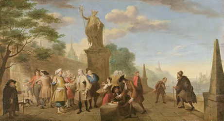Allegorie des Handels, 1743