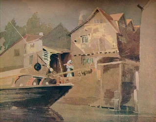 Der Fluss, King Street, Norwich, ca. 1800