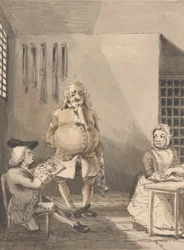 Hogarth zeichnet Sarah Malcolm