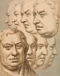 Studien nach der Büste von Samuel Johnson