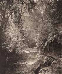 Ein Gebirgspass auf der Insel Formosa