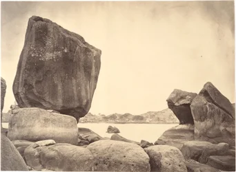Eigenartig geformte Felsen auf der Insel Kulangsu, Amoy