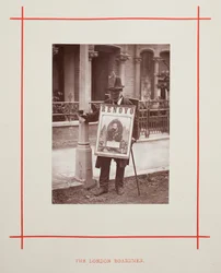 Die Londoner Plakatträger, 1877