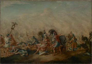Der Tod des Paulus Aemilius in der Schlacht von Cannae