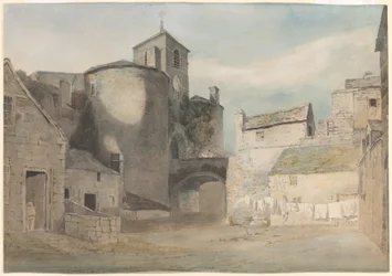 Befestigter Eingang zu einer walisischen Stadt (Osttor von Caernarfon)
