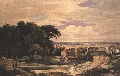 Frognal, Hampstead, ca. 1825