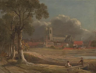 Westminster Abbey von Tothill Fields
