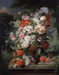 Stillleben mit Blumen