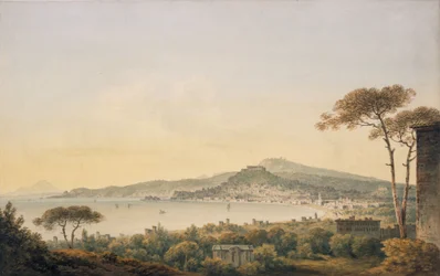 Neapel von der Villa von Sir William Hamilton, 1780-1782