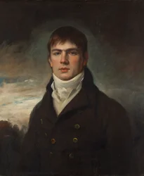 Porträt von John David Gordon von Wardhouse (1774-1850), ein 