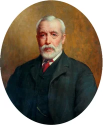 Porträt von J. Whiteley Ward MP, ca. 1910
