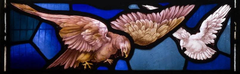 Adler, Te Deum, Ostfenster, ca. 1888