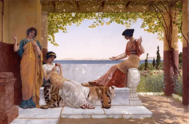 Auf dem Balkon