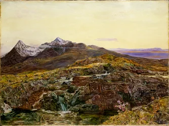 Cuillin Ridge, Skye, von Sligachan