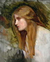 Kopf eines Mädchens, ca. 1896
