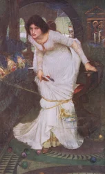 Die Dame von Shalott, aus Bibbys Annual, 1916-1917