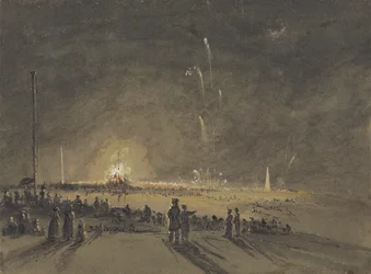 Ein Feuerwerk