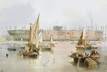 Der transatlantische Liner 