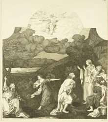 Hogarths Altarbild - Die Himmelfahrt