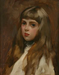 Porträt von Marjorie Armstrong, ca. 1895