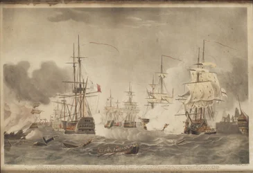 Die Schlacht am Nil, ca. 1800
