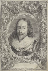Porträt Karls I., König von England