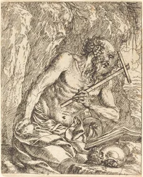 Der büßende Heilige Hieronymus