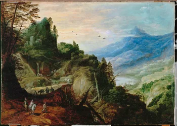 Straße über einen Gebirgspass