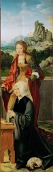 Mit Stifter (Flügelaltar, rechte Tafel)