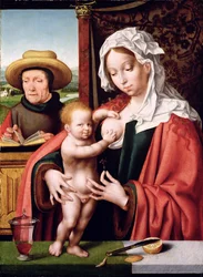 Die Heilige Familie, um 1520