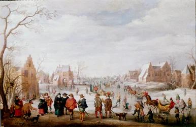 Schlittschuhläufer