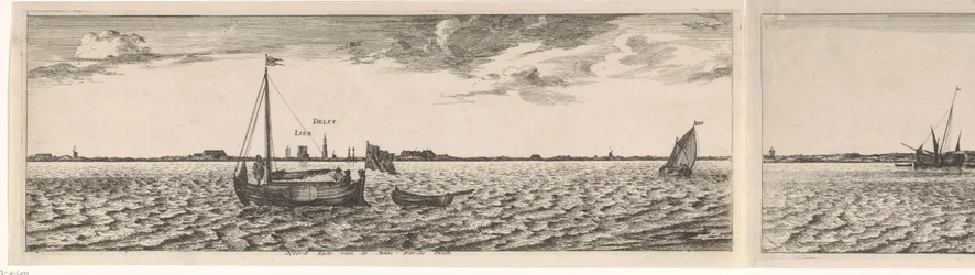Ansicht der Nordseite der Maas