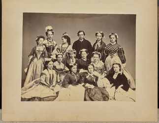 Französische Standgruppe