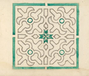 Album mit 75 Zeichnungen für Gartenspalier und Parterres, ca. 1610-40