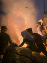Mittsommernacht (Detail)