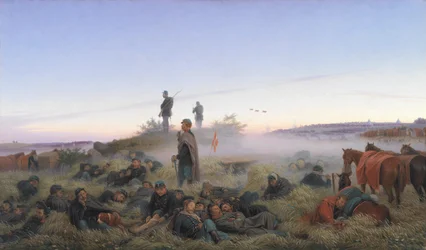 Der Morgen nach der Schlacht von Isted, 25. Juli 1850