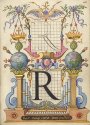 Anleitung zum Konstruieren des Buchstabens R