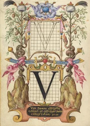 Anleitung zum Erstellen des Buchstabens V