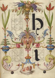 Anleitung zum Konstruieren der Buchstaben h und i