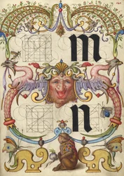 Anleitung zum Konstruieren der Buchstaben m und n