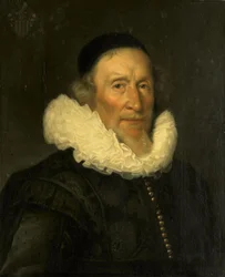 Porträt von Jacob Gerritsz van der Mij (1559/60-1635?)