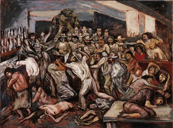 Streit in einem Kabarett, 1944