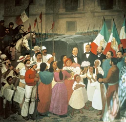 Die Ankunft von Benito Juarez, 25. Juli
