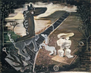 Malerei – (Pferde)