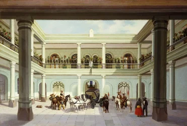 Hofansicht; Vista del Patio