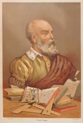 Petrus Ramus. Aus: La ciencia y sus hombres